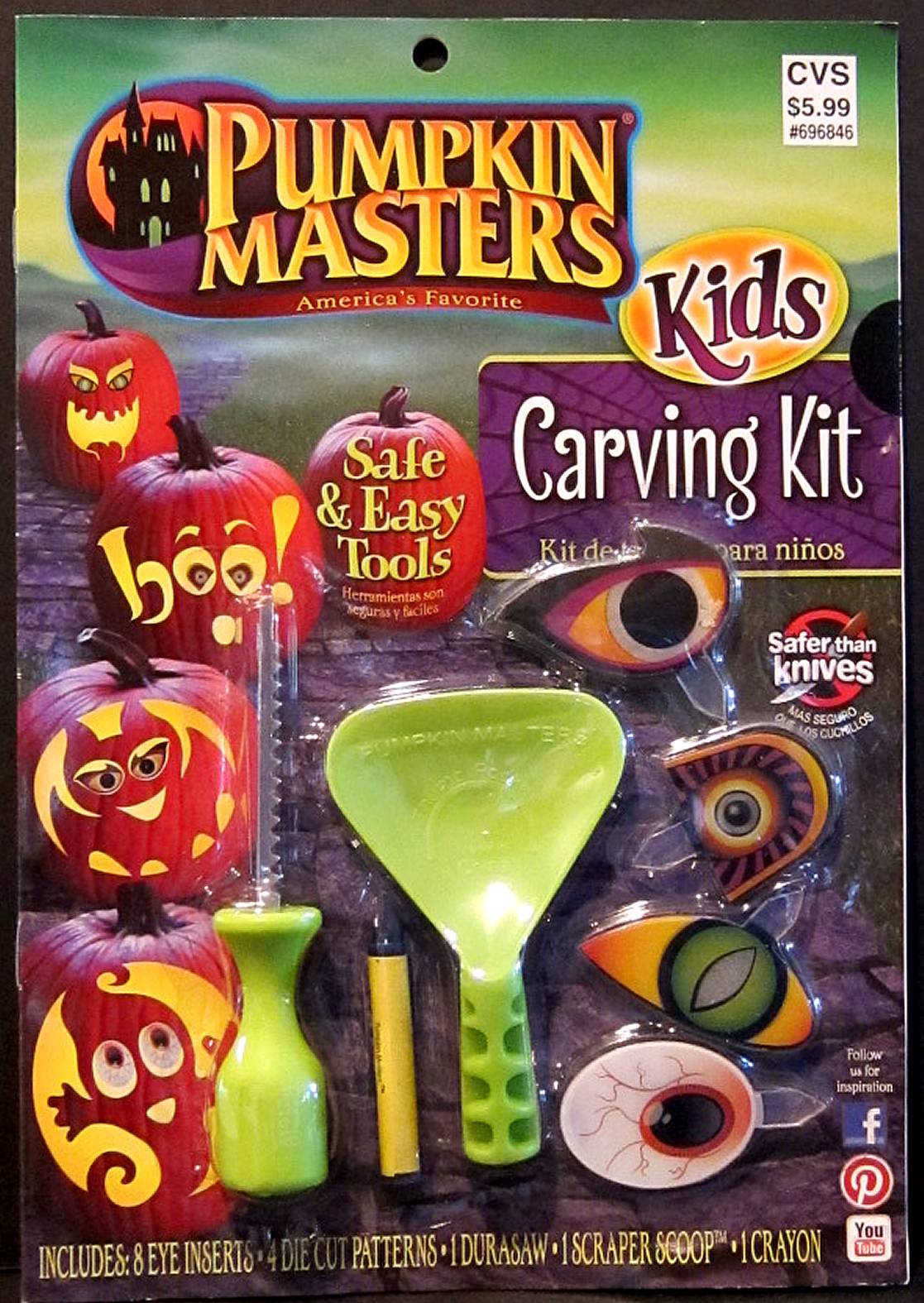 Masterpiece Pumpkins CARVING KITS & SUPPLIES carving kits, pattern